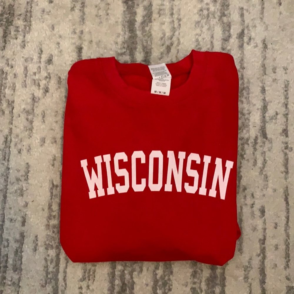 Wisconsin crew neck
